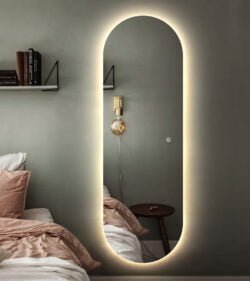 Premium spejl Ida med LED lys Backlight