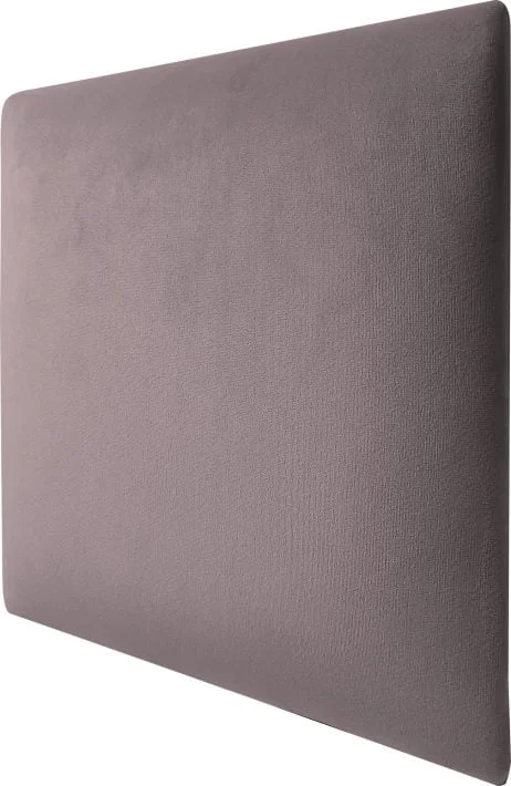 Polsteret vægpanel 30x30 - Lilac