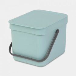 Affaldsspand m/låg sorteringskoncept 6 liter - Mint