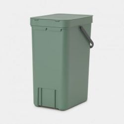 Affaldsspand m/låg sorteringskoncept 16 ltr - Fir Green