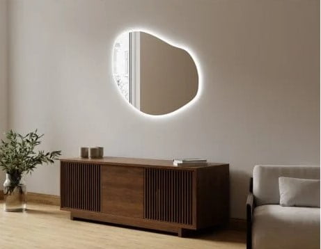 Spejlform - LED Lampeudtag - Flere Størrelser