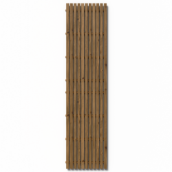 FLEX Udendørs thermotræ Panel (FSC®) 1200x600 mm