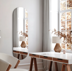 Organisk spejl - Ellipse 140x40