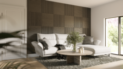 Eccon Akustikpanel Sort 60x60 cm.