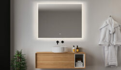 Exclusive Barca - LED spejl med touch og justerbar farvetone - flere størrelser