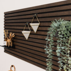 Knagrække / Knagpanel Eg Sortolie - Flere størrelser