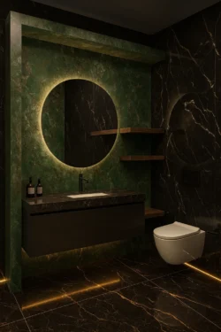 Mat Wallux Emerald Green SPC 96,5 x 280 cm