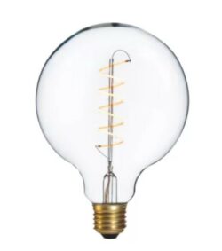 Mega de Luxe Spiral LED, klar - 240V, 4W E27