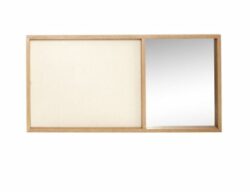 Opslagstavle med spejl