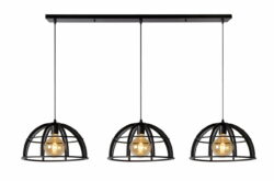 78-DIKRA 3 pendel, Ø40cm, black