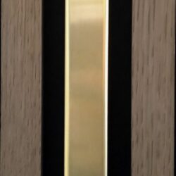 Lines til akustikpaneler, 26mm - Messing, flere størrelser