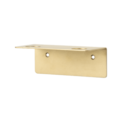 Sæbeholder / vægophæng til 2 flasker, guldlook