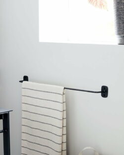 Håndklædeholder, Pati, Sort antik