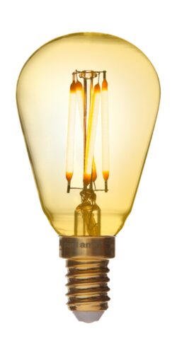 Mini Edison LED, Gold - 240V, 1,5W E14