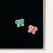 Super stærk magnet, sommerfugle (2 stk)