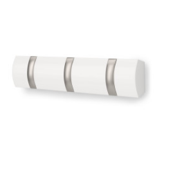 Umbra knagerække - FLIP 3 KROGE HVID