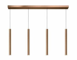 78-LORENTZ, LED dim, 4x4W, 3000K, Rust Brown