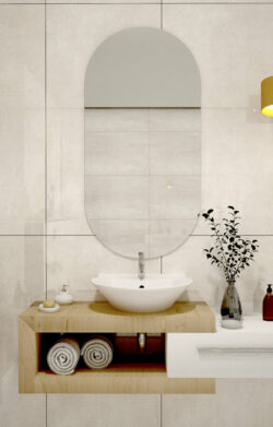 Nürnberg Basic ovalt spejl - Flere størrelser