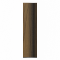 Valnød - L:2480mm. - Brandgodkendt Akustikpanel, (B-s1,d0)