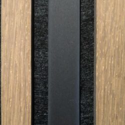 Lines til akustikpaneler, 26mm - Sort, flere størrelser