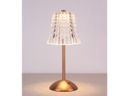 Silva portable led lamp, Brass