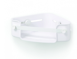 Umbra Flex-Gel lås badeværelse hjørnehylde hvid