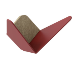 Butterflies, medium - Ruby Red