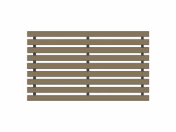 Væg Panel - 2easy52x98 - Sort ophæng