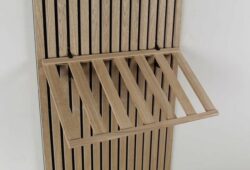 Skrå Vinreol til akupanel - Flere varianter