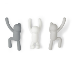 Umbra Buddy grå 3 stk.