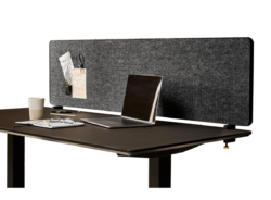 Filt skærm med ramme - 1500x410 mm