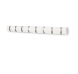 Umbra knagerække - FLIP 8 KROGE Hvid