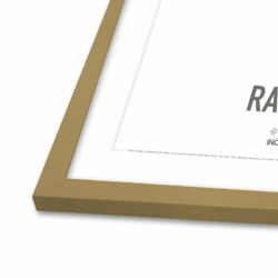 Sennepsgul Ramme - Flere størrelser - INCADO Nordicline