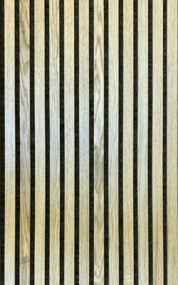 Akustikpanel 2400mm. - Ege finer og grå filt