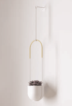 Umbra Bolo hængende potteplante i hvid