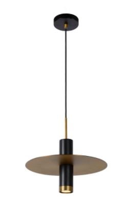78-SELIN ROUND, Pendant, Ø35cm, 1xGU, black (Selin Round) Sort