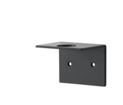 Sæbeholder til væg sort 1 flaske