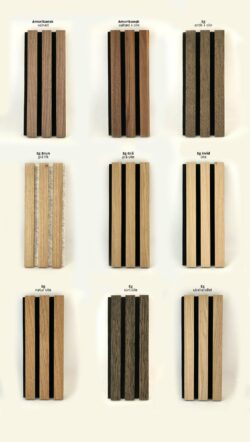 Premium prøvepakke med 4stk. akustikpaneler – Vælg mellem 9 forskellige varianter