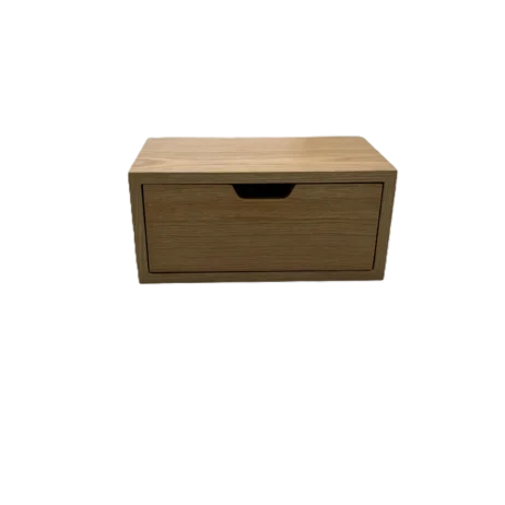 Koniseur vægskuffe i træfiner 32x18xh15cm - Egelook
