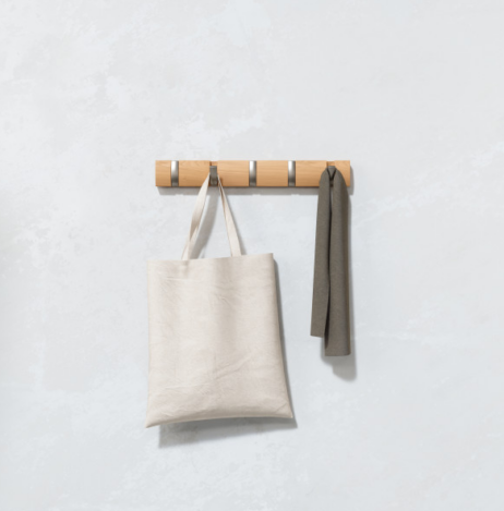 Umbra knagerække - FLIP 5 KROGE Natural