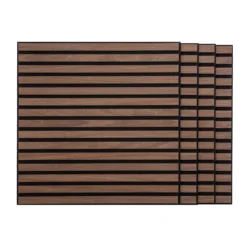 Eccon Akustikpanel Ubh. Valnød 60x60 cm
