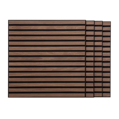 Eccon Akustikpanel Ubh. Valnød 60x60 cm