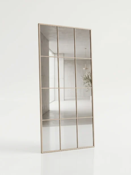 Koniseur New york Spejl 12 Felter Sand 80x180 - hærdet glas