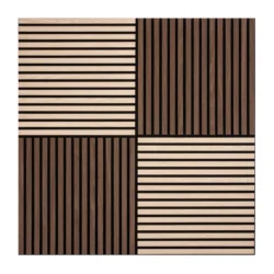 Eccon Akustikpanel Ubh. Valnød 60x60 cm