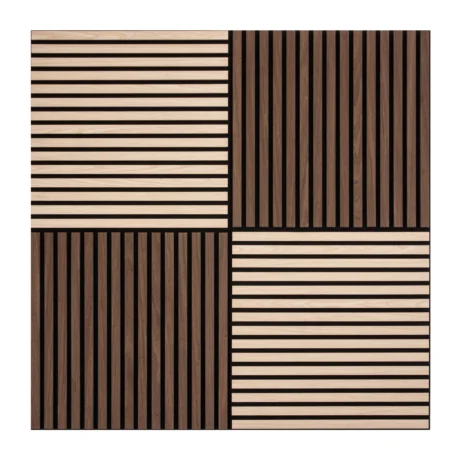 Eccon Akustikpanel Ubh. Valnød 60x60 cm