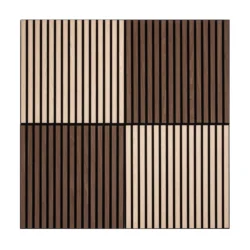 Eccon Akustikpanel Ubh. Valnød 60x60 cm