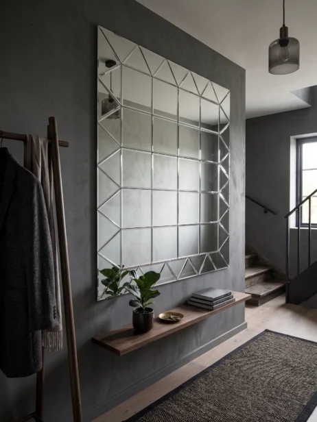 Koniseur Facetslebet DIY Spejl Fliser - Flere modeller