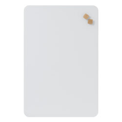 Glastavle 40 x 60 cm. PURE White